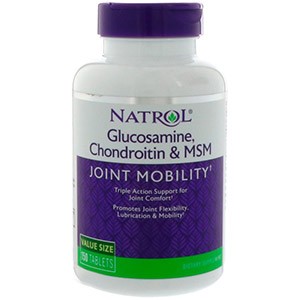 Natrol, Глюкозамин, хондроитин и МСМ