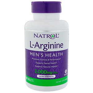 Natrol, L-аргинин, 3000 мг