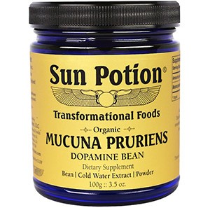 Sun Potion, Порошок Mucuna Pruriens, Органический