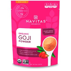 Navitas Organics, Organic, порошок ягод годжи