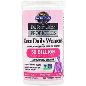 Garden of Life, Разработанные доктором пробиотики, витаминный комплекс Once Daily Women's