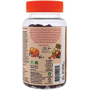 Garden of Life, Mykind Organics, жевательные поливитамины для детей