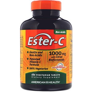 American Health, Эстер-C, 1000 мг с биофлавоноидами цитрусовых