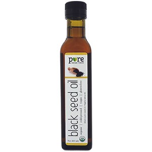 Pure Indian Foods, Органическое масло чёрного тмина, Холодного отжима, Нерафинированное