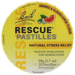Bach, Оригинальные цветочные средства, пастилки Rescue