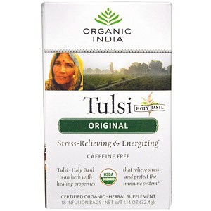 Organic India, Чай из туласи (священного базилика)