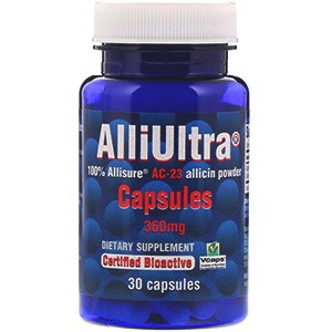 Allimax, AlliUltra®, 360 мг, 30 капсул