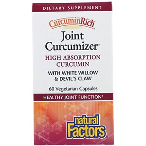 Natural Factors CurcuminRich, средство для суставов на основе таракуркумина