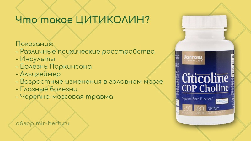 Цитиколин