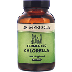 Dr. Mercola, Ферментированная хлорелла, 450 таблеток