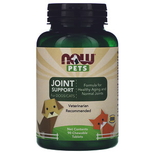 Now Foods, Now Pets, здоровье суставов собак/кошек