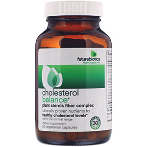FutureBiotics, Cholesterol Balance, Холестерин, 90 вегетарианских капсул