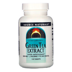 Source Naturals, EGCG, 350 мг, 60 таблеток