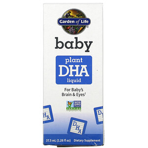 Garden of Life, Baby, Plant DHA Liquid