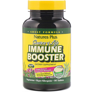 Nature's Plus, Source of Life, усилитель иммунитета