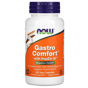 Now Foods, Gastro Comfort с PepZin GI