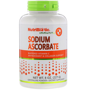 NutriBiotic, Immunity, аскорбат натрия, 8