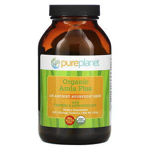 Pure Planet, Препарат Amla Plus, 500 мг