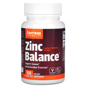Jarrow Formulas, Zinc Balance