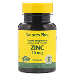 Nature's Plus, Цинк, 10 мг