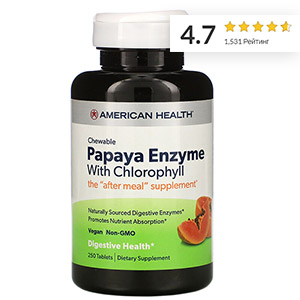 American Health, ферменты папайи с хлорофиллом