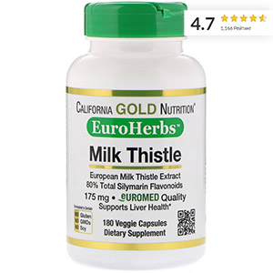 California Gold Nutrition,Экстракт расторопши