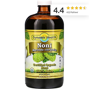 Dynamic-Health-Laboratories,-Сертифицированный-100%-сок-органического-нони