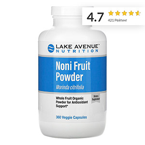 Lake-Avenue-Nutrition,-порошок-из-нони