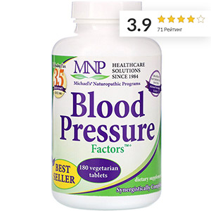 Michael's Naturopathic, Blood Pressure Factors Формула для Артериального Давления