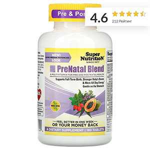 Super Nutrition, Смесь PreNatal