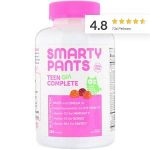 SmartyPants, комплекс для подростков-девушек, со вкусом лимона и лайма, ягод и кислого яблока