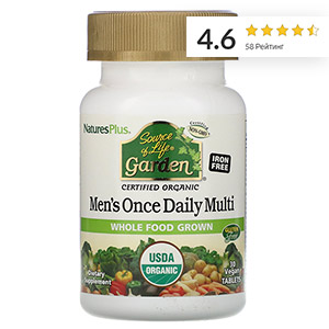 Nature's Plus, Source of Life Garden, мультивитамины для мужчин