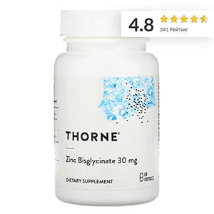 Thorne Research, бисглицинат цинка