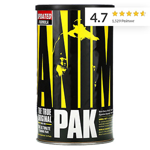 Universal Nutrition, Animal Pak, комплекс для физической активности