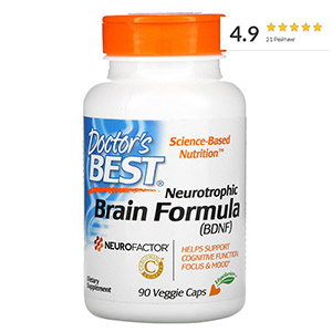 Doctor's Best, Neurotrophic Brain Fomrula, добавка для поддержания работы мозга
