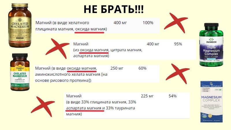 магний такой не брать