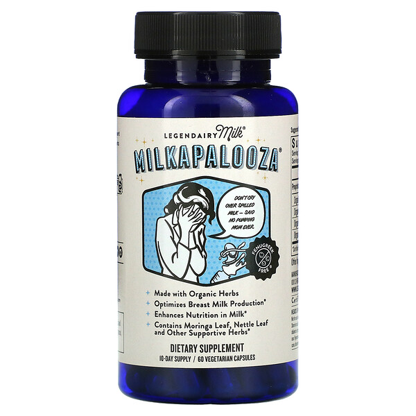 Legendairy Milk, Milkapalooza, 60 вегетарианских капсул