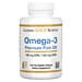 California Gold Nutrition, омега-3, рыбий жир премиального качества, 100 капсул из рыбьего желатина