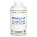 California Gold Nutrition, омега-3, рыбий жир премиального качества, 240 капсул из рыбьего желатина
